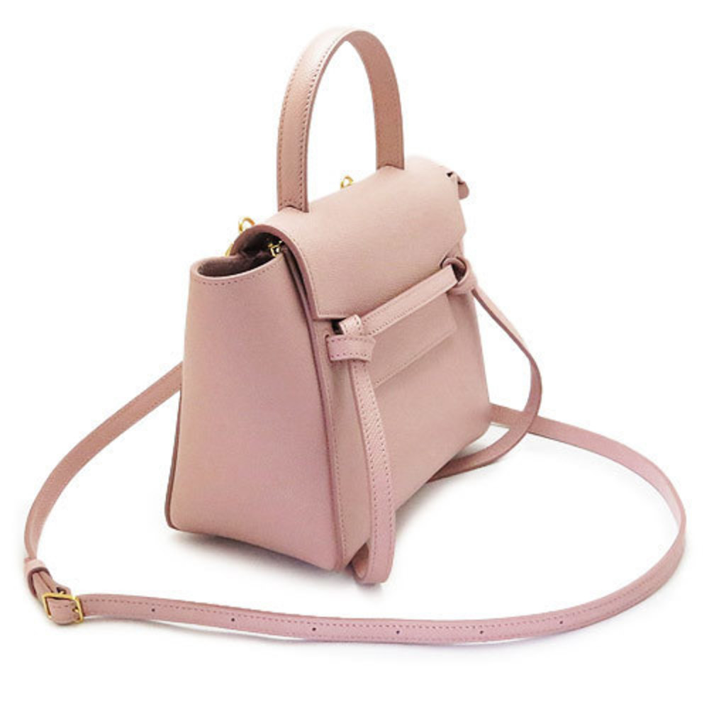 Celine Nano Bag Pink Belt